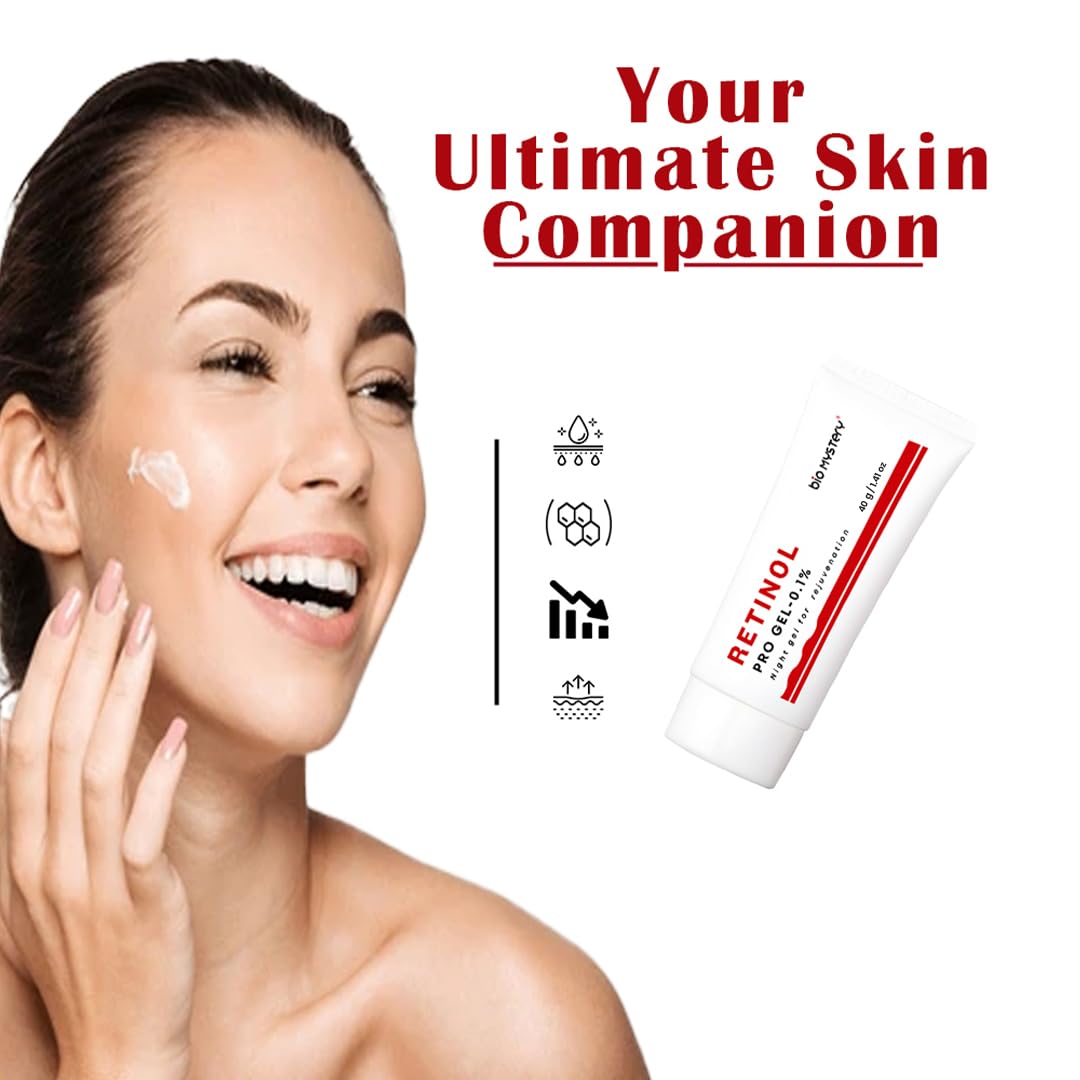 Bio Mystery Retinol Gel 0.1 (40 Gram / 1.41 Oz), 40 g (Pack of 1) - Image 3