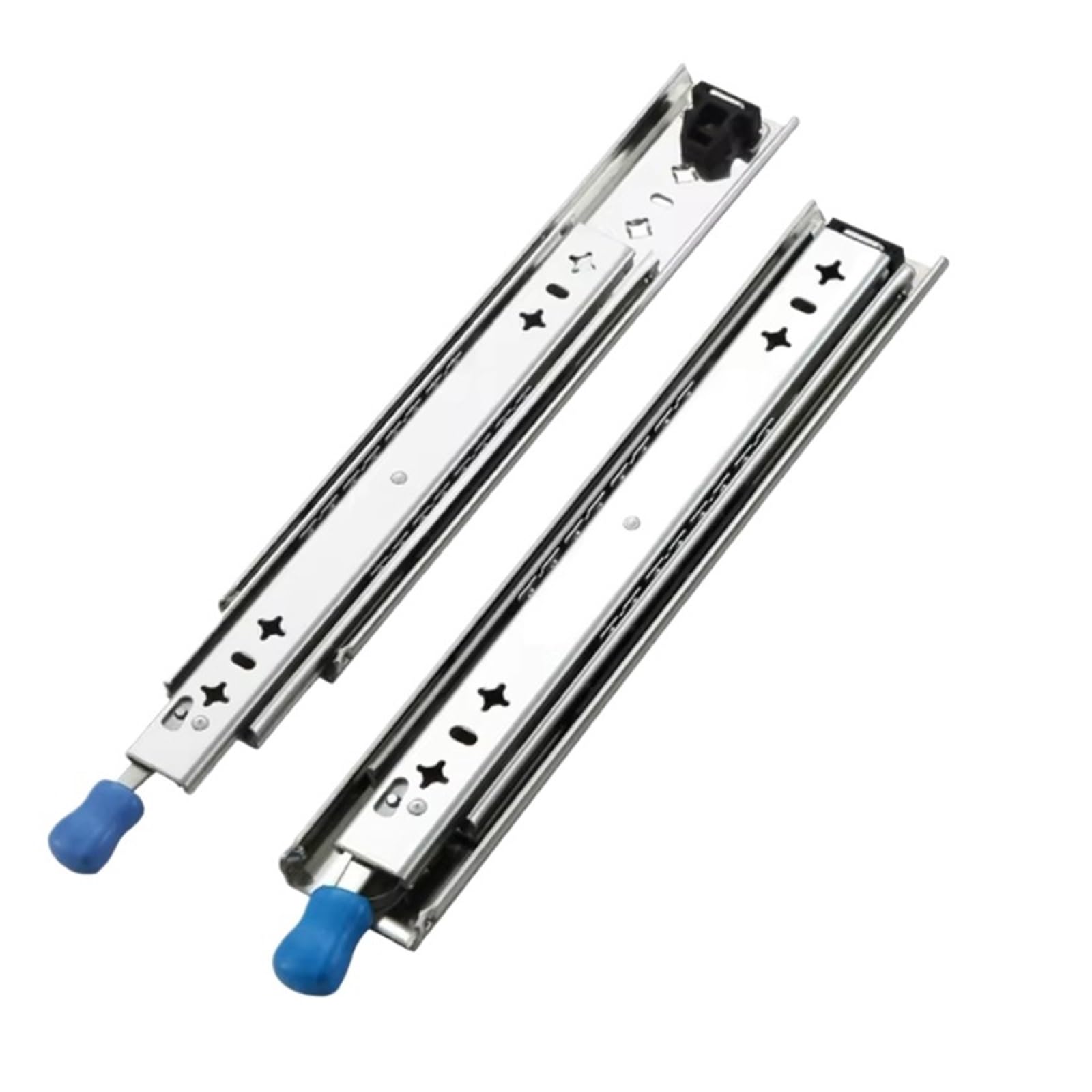 Guías para cajones pesados de 10 a 60 pulgadas con extensión completa