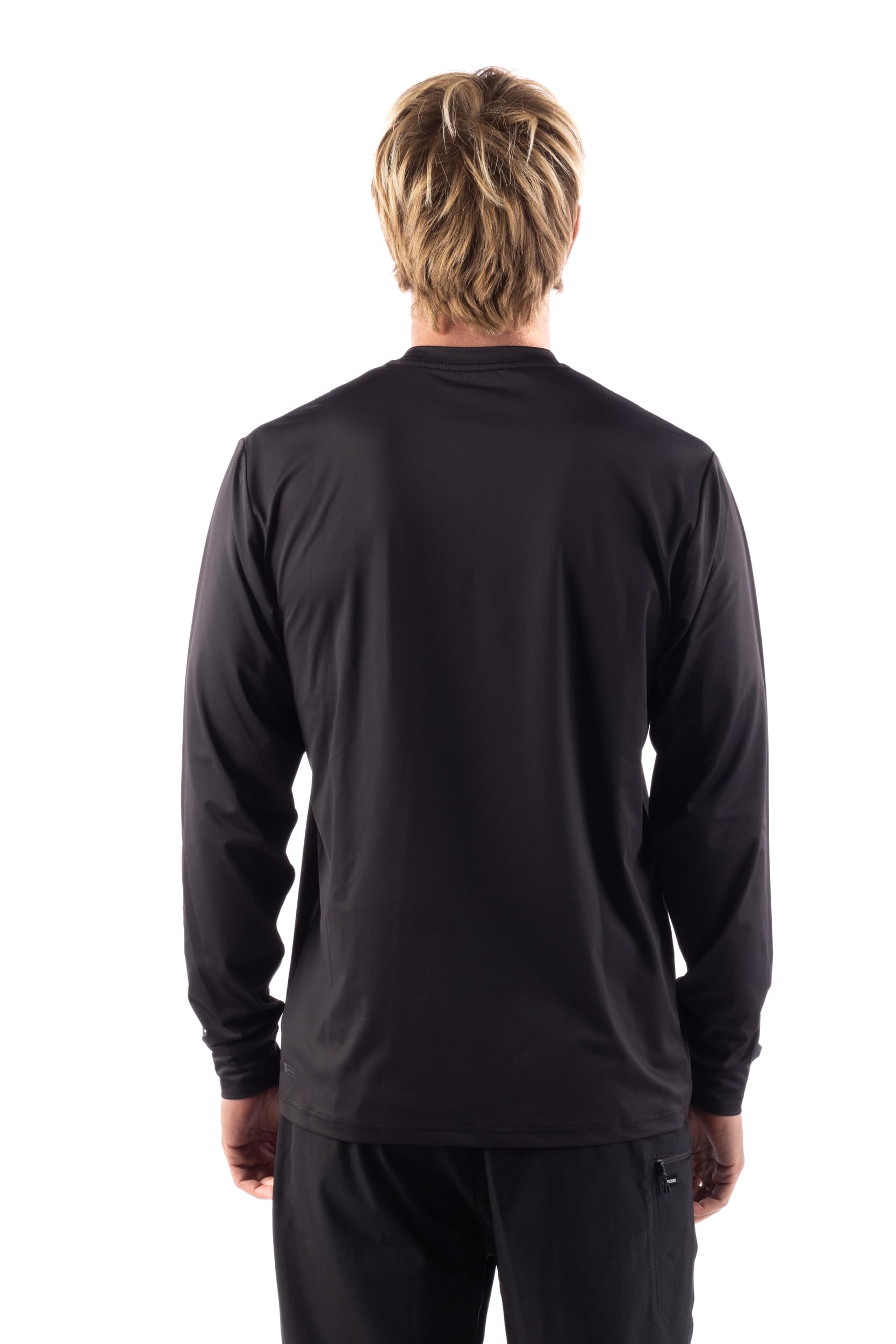 Langärmeliger Rashguard – UPF 50+ Sonnenschutz, Surf-Shirt, lockere Passform