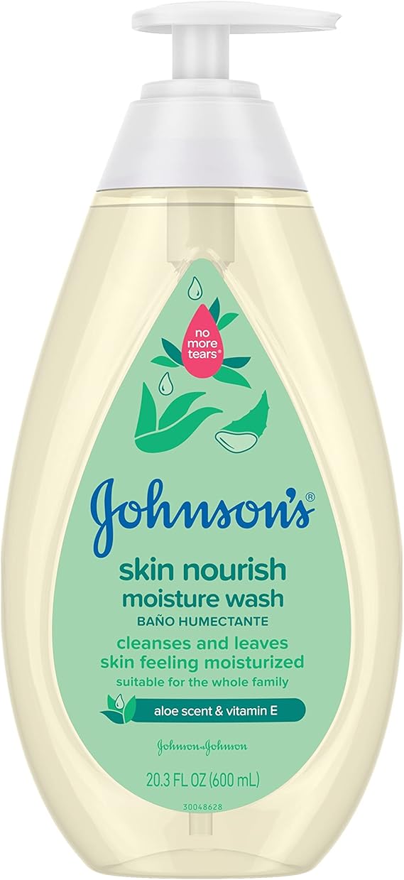 Johnson's Baby Skin Nourishing Moisture Baby Body Wash with