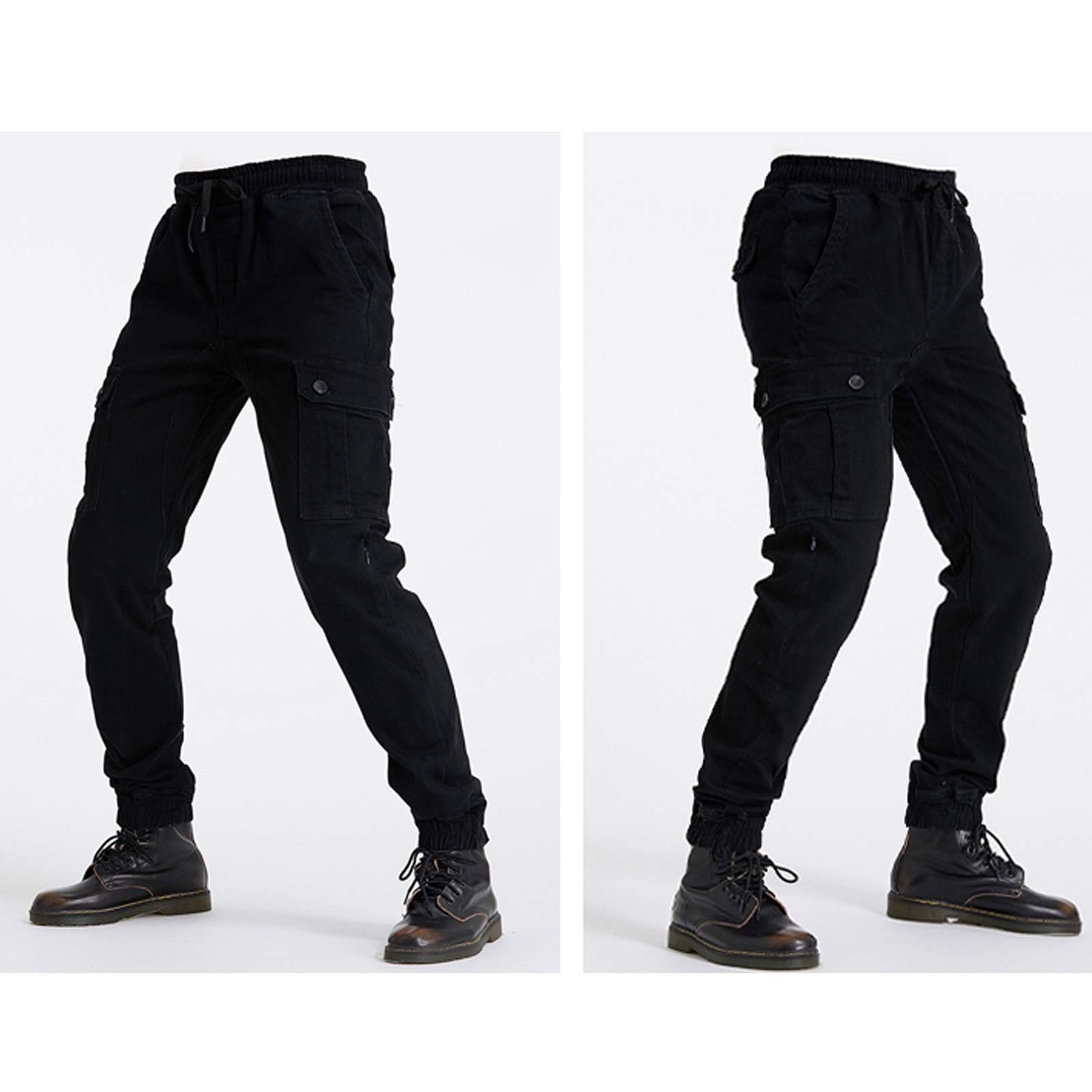 Winddichte Und Fleece Motorradhose Motorrad-Reithose Für Herren Winter Plus Samtdickes Warmes Material, Abnehmbare Schutzausrüstung Unisex, Geeignet Zum Reiten Im Freien