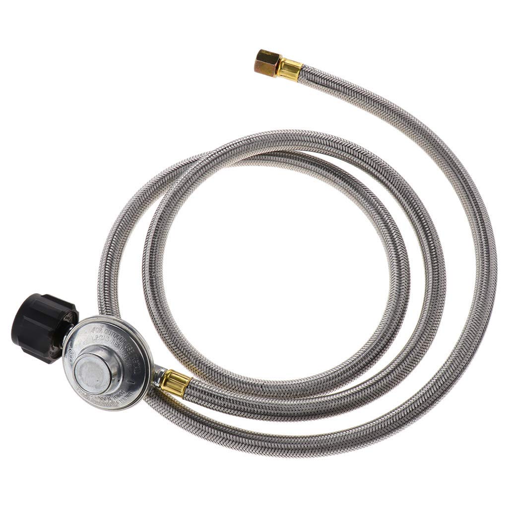 regolatore del gas propano regolatore di pressione + tubo per campeggio