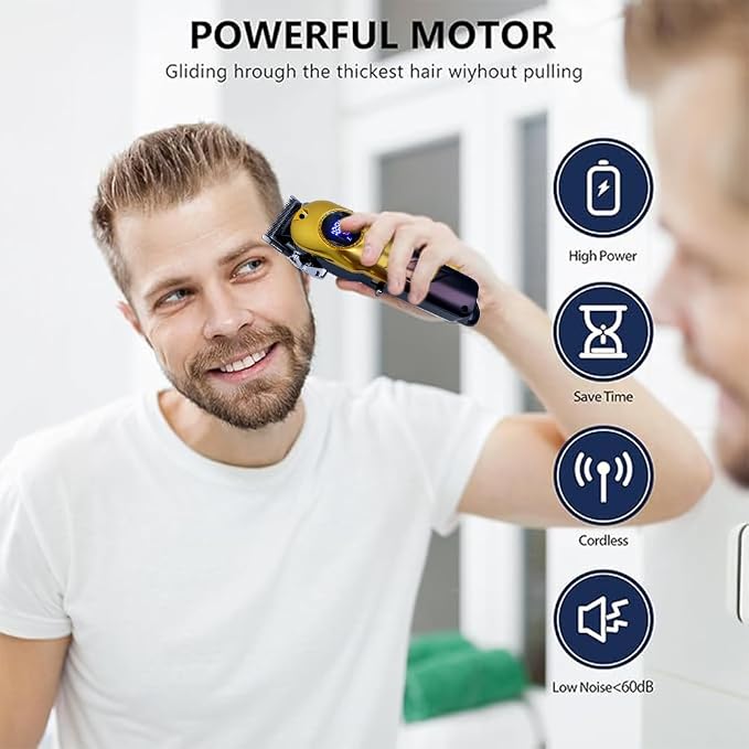 Afeitadora Eléctrica hair clippers for men profesional miniatura 6
