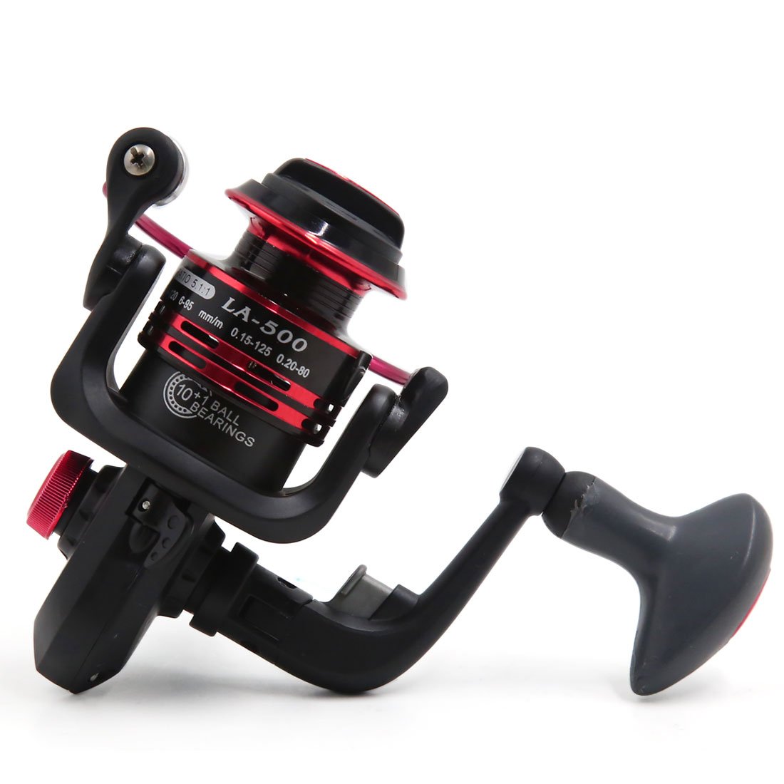 Ruilogod 11BB Ball Bearings Foldable Left/Right Interchangeable Fishing Reels Spinning Reel 5.1:1 LA500 Sports, Fitness & Outdoors