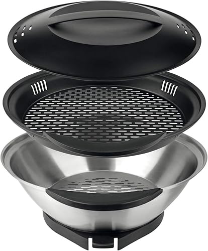 Taurus 999251000 - Vaporera de plástico (4,5 L, acero inoxidable)