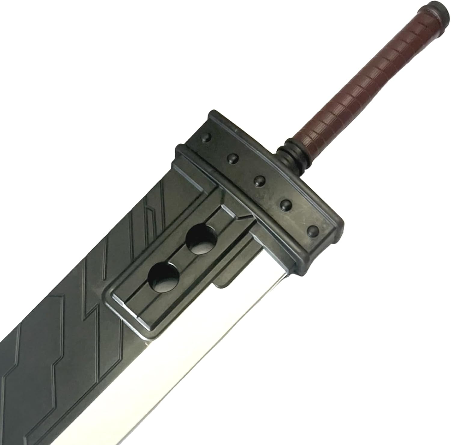 42.5" or 57" Final Version Fantasy PU Foam Zweihander Broad Sword with Inner Core for Video Game, Cosplay Costume, Gift