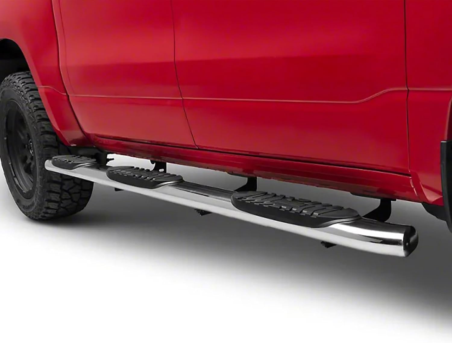 Black Horse Extreme Wheel-to-Wheel Side Steps Stainless Steel Compatible with 2019-2026 Ram 1500 Crew Cab 5.5FT Short Bed (Excl. 19-24 Ram 1500 Classic) -DOSS19-NL