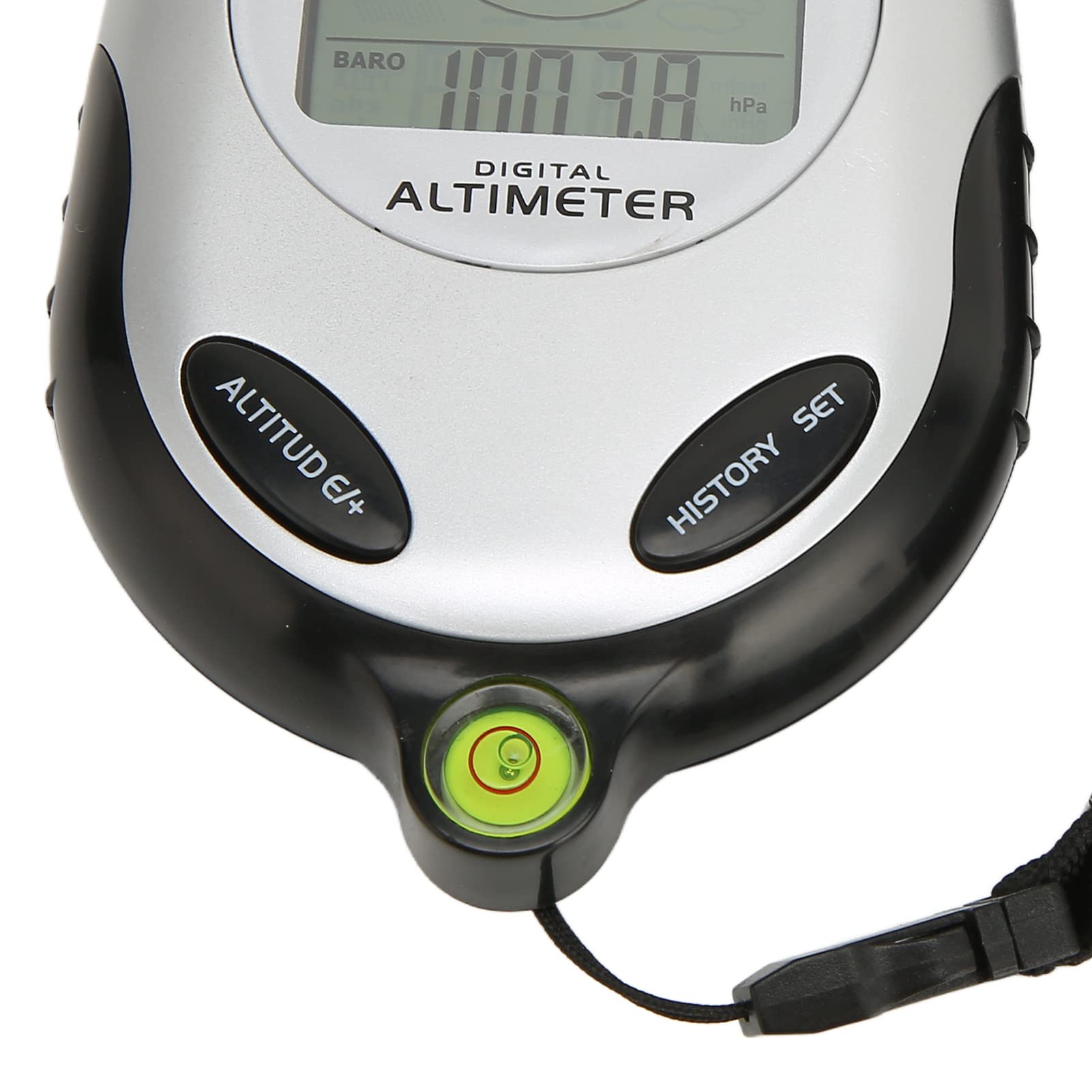 Manténgase Preparado para la Vida Al Aire Libre con el Dial Electrónico Impermeable Multifuncional con Altímetro LCD, Brújula, Barómetro, Pronóstico del Tiempo, Reloj, Calendario y Retroiluminación