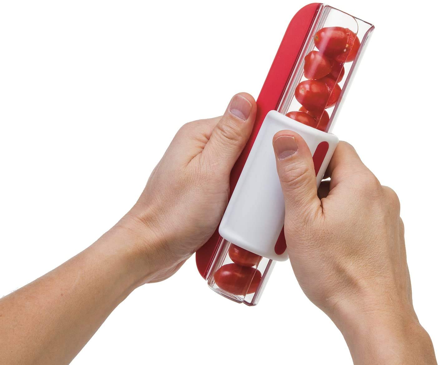 bingxslicer Tomato slicer Cherry Tomato Cutter Fruit Tools Grape Slicer Vegetable and Fruit Cutter Food Gadgets Kitchen Accessories Fruit Slicers