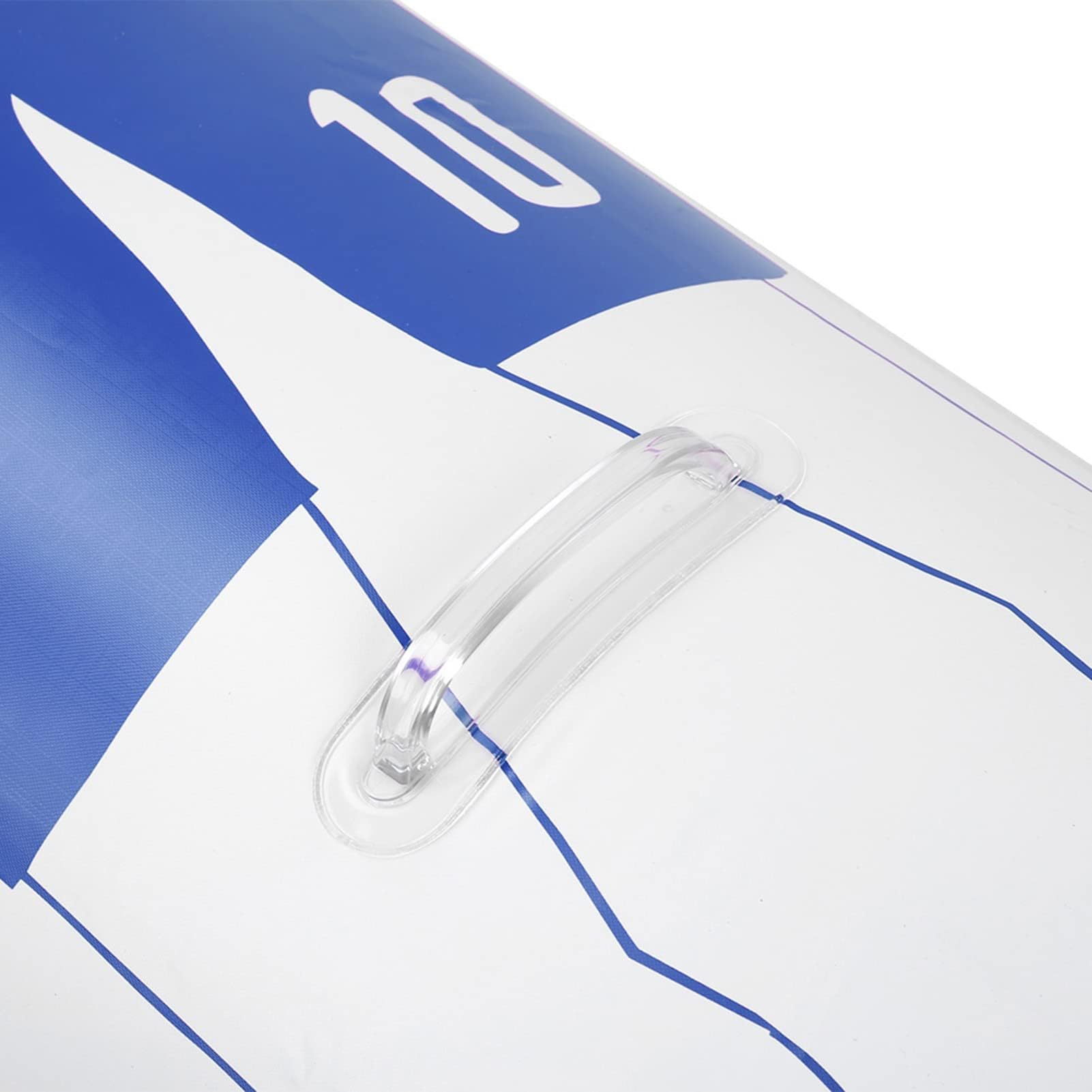 Manichino da allenamento, 40x160cm/15,75x62,99 pollici Manichino da allenamento gonfiabile per calcio portatile Sacco da boxe in PVC da 0,35mm per allenamento di calcio