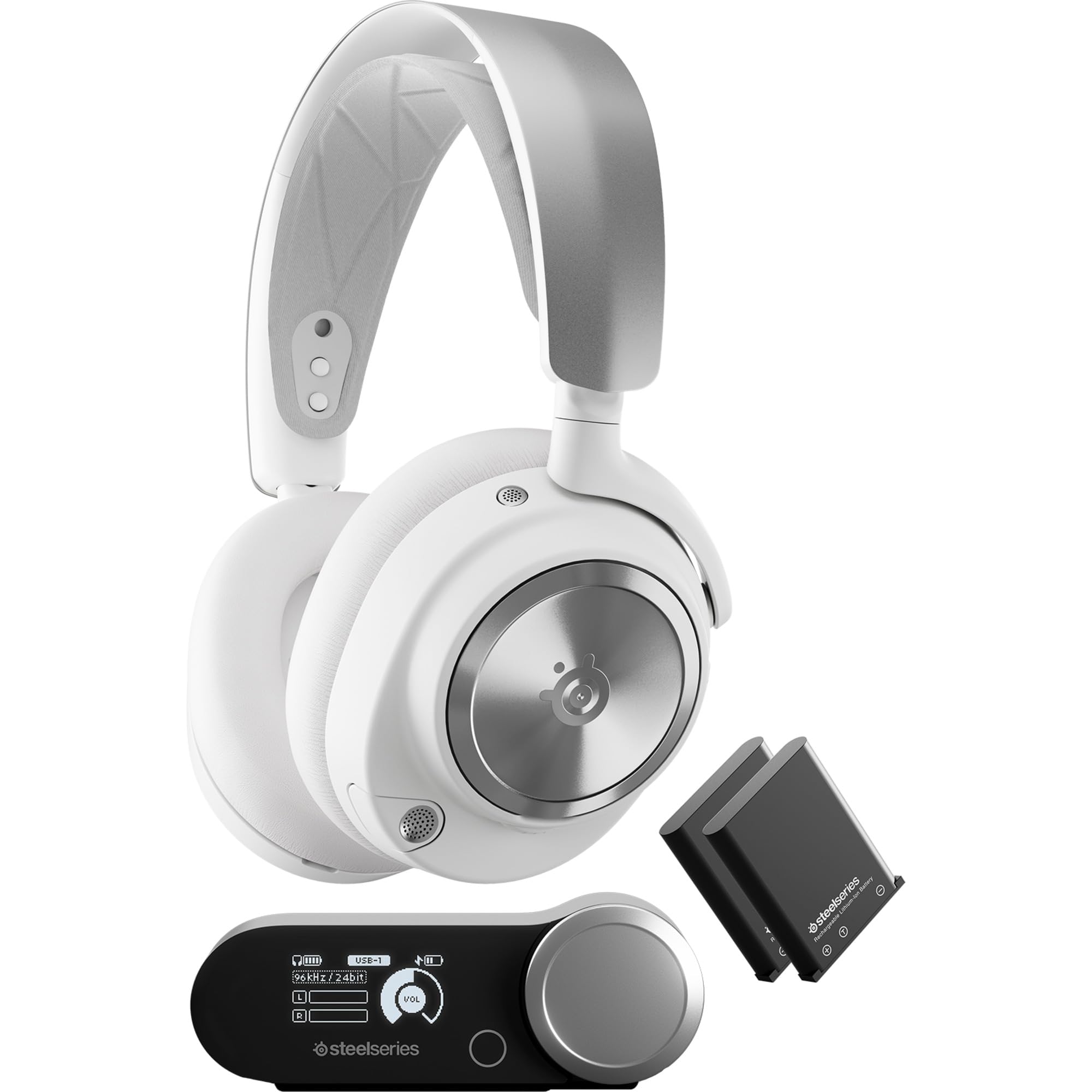 SteelSeries Arctis Nova Pro Wireless PS White Gaming Headset