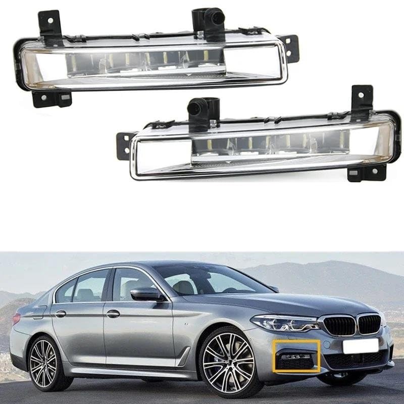Feu antibrouillard LED pour BMW G30 G31 G38 avec finition optique d'origine premium