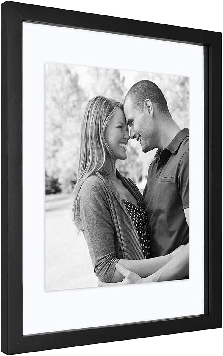 MCS 11x14 Inch Wood Float Frame, Black (40947)