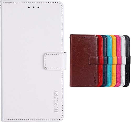 SHIEID Cover Alcatel 2019 Custodia Chiusura Magnetica Custodia Pelle per Portafoglio con Funzione Staffa Flip Cover Wallet for Alcatel 2019 Bianca SHIEID Cover Alcatel 2019 Custodia Chiusura Magnetica Custodia Pelle per Portafoglio con Funzione Staffa Flip Cover Wallet for Alcatel 2019 Bianca