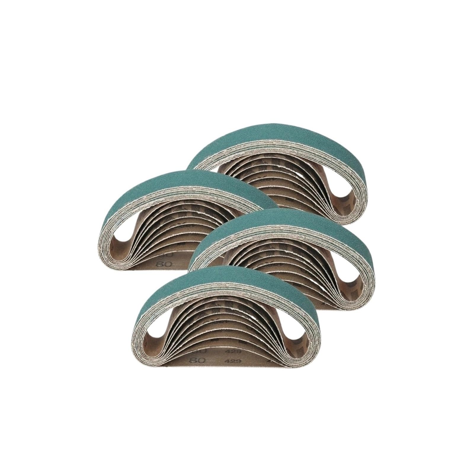Taśmy szlifierskie z tlenkiem glinu, 330x30mm 80/120/240 Grit Green 9 szt.)(Mix(each 3pcs))