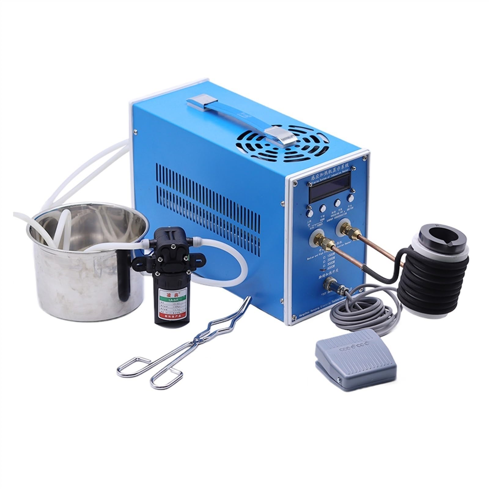 Xzxxzsz Zdbt-2 Induction Heater, 2000W 2800W High-Frequency Induction Heating Machine Zvs Heater Silver Gold Melting Furnace(Zdbt-2)