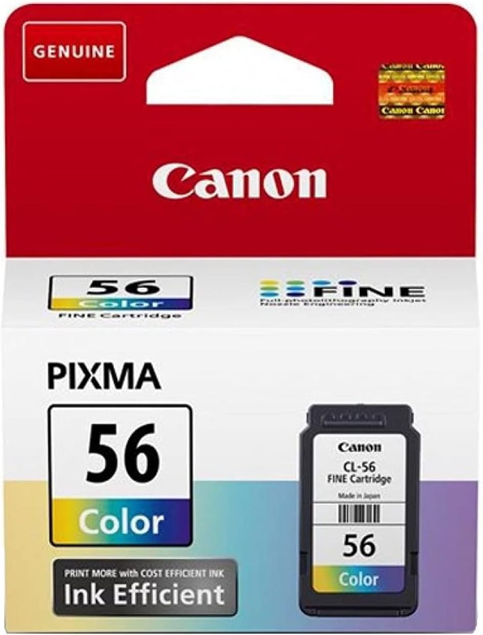Canon CL-56 Orijinal Renkli Mürekkep Kartuşu, 400 Sayfa Siyah, 300 Sayfa Renkli Baskı (9064B001)