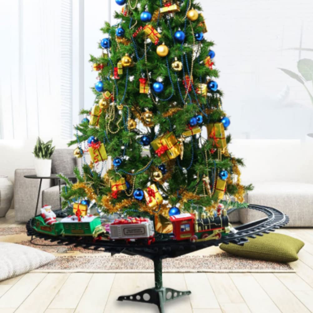 Ensemble de Train de Noël, Voiture Ferroviaire électrique avec Mini Jouet