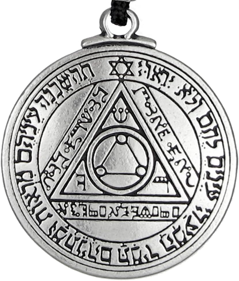 Pentacle of the Sun Talisman Key of Solomon Greater Health Amulet Necklace