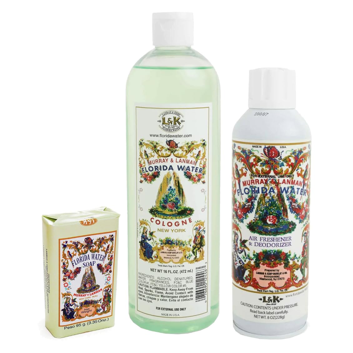 Original Botanica Florida Water Spiritual Cleansing Bundle