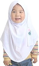 One piece Baby Kids Muslim Islamic Scarf Hijab for Little Girls Ready to Wear