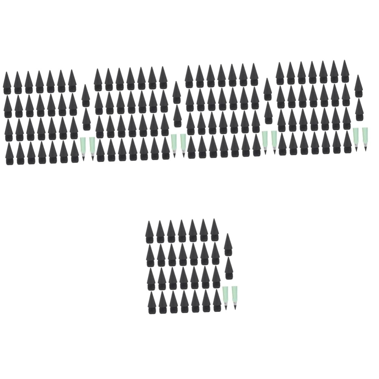 150 Pièces Pointe De Crayon De Rechange Pourboire Éternel Fournitures Éternelle Sans Encre Crayon Pour Toujours Crayon Éternel Perlé Pointe De Stylo Graphite Pas D'encre Étudiant