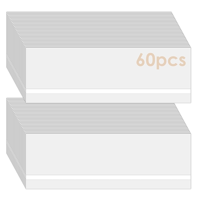 WD&CD 60片室内外透明粘蝇纸捕虫贴