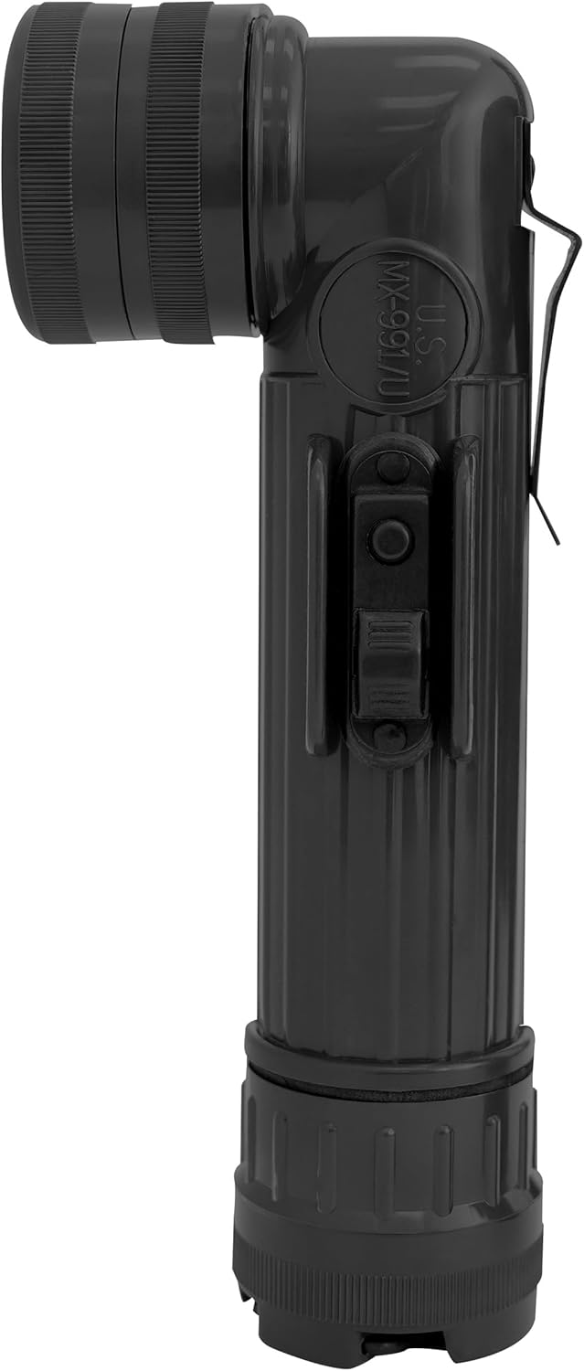 Rothco Anglehead Flashlight - Waterproof - Perfect for Tactical, Survival, and Outdoor Use