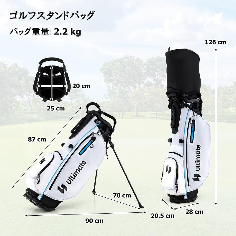 GYMAX ゴルフクラブセット メンズ 右用 クラブ11本 専用キャディ GYMAX ゴルフクラブセット メンズ 右用 クラブ11本 専用キャディ