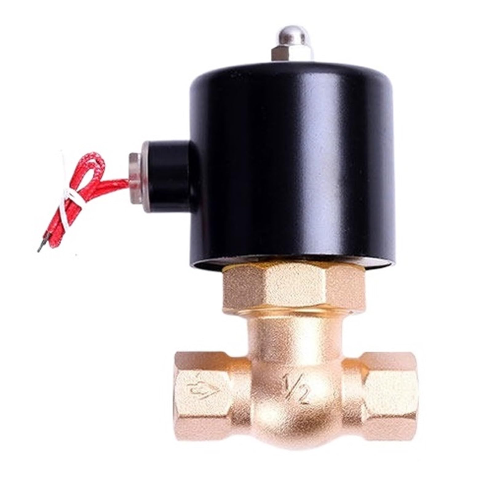 Électrovanne de température 1/2 cuivre 24VDC électrovanne eau chaude et chauffage