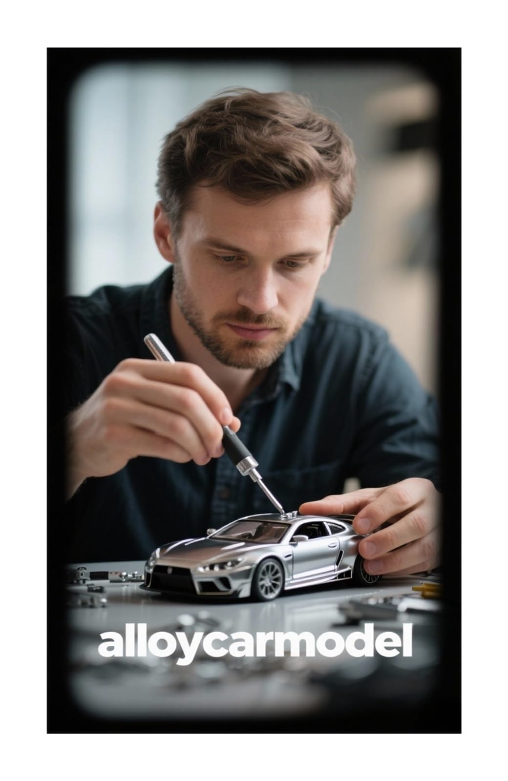 Metallo Scala Replica Modello In Miniatura Da Collezione Per Veicolo In Lega Rossa Ford RS200 Scala 1 64 Regalo Per Giovani Hobby Veicoli Giochi Set