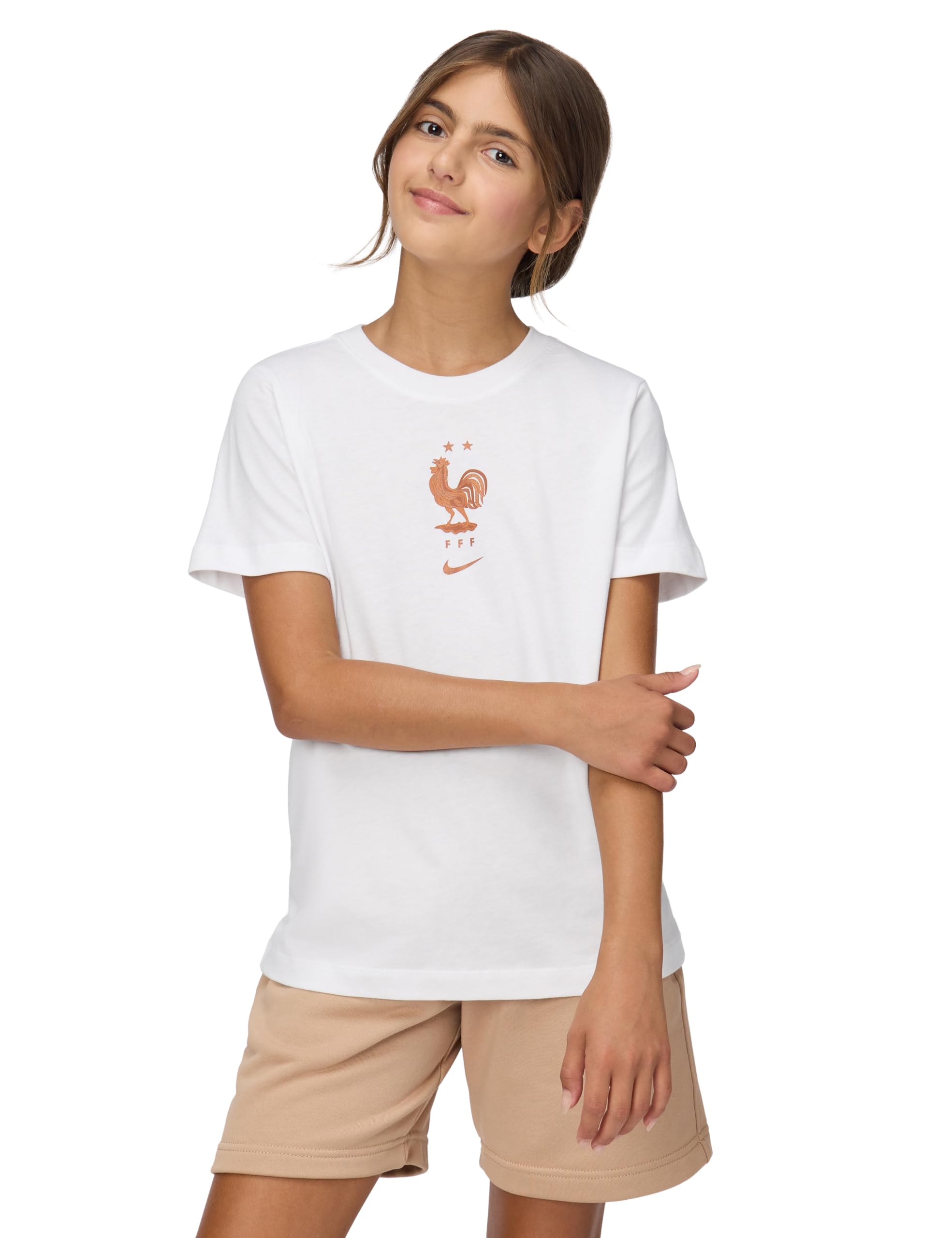 NIKE koszulka piłkarska Uniseks - dzieci Fff Nike Fußball-t-shirt (Ältere Kinder)