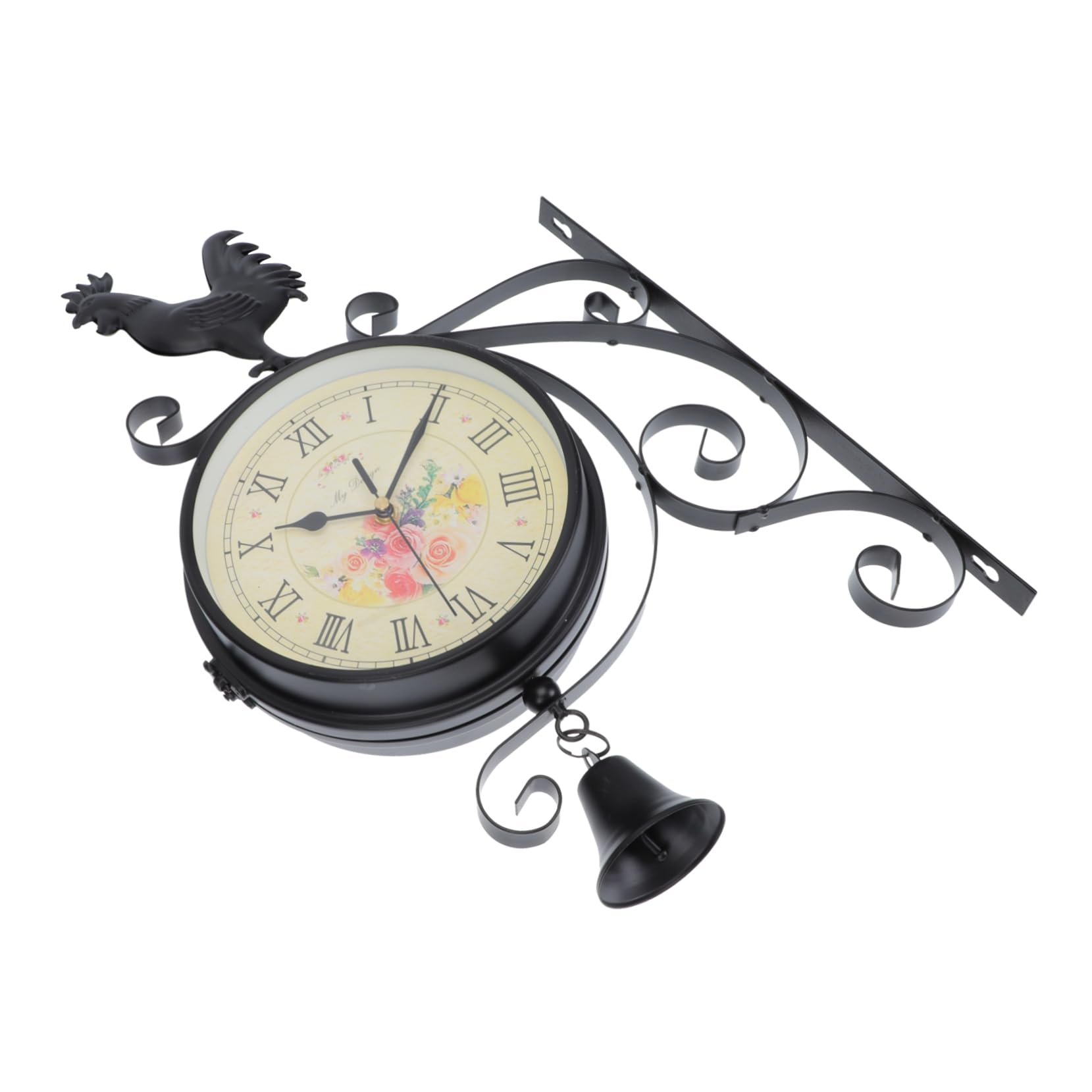 Pendule murale horloge silencieuse pour decorer le salon sans subir de tic-tac agaçant