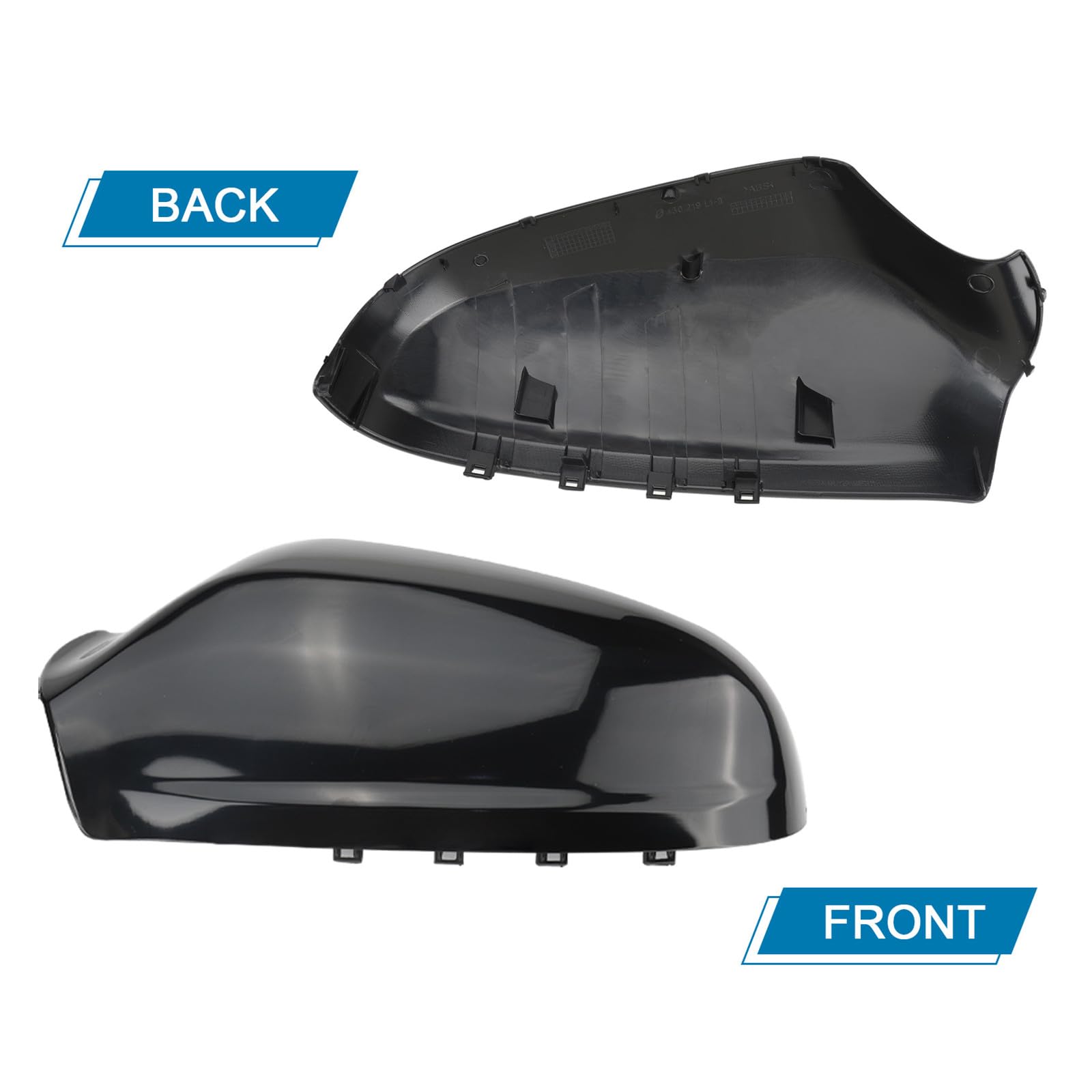 Coque de Rétroviseur de Voiture pour Opel Astra H MK5 2004-2009 | Numéro OEM 13141999, Numéro de pièce: 6428200, 6428912, 6428925, 6428911,Droite et Gauche