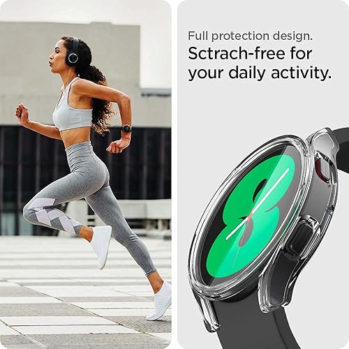 Miniatura 6 de Spigen Protector de pantalla ultra híbrido diseñado para Samsung Galaxy Watch 5, Galaxy Watch 4 de 1.732 in (20222021), transparente