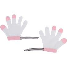 lefeke Thumb Guard Gloves for Kids & Baby Stops Thumb Sucking, Nail Biting & 5-Finger Sucking, Comfortable Breathable Protective Gloves for 1-3 Years Pink-M