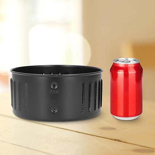 Miniatura 5 de Tissting Cesta para freidora de aire de 2.75 cuartos de galón, 7.5 x 3.7 pulgadas, escurridor reutilizable antiadherente para freír hornear a la