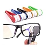 5 PCS Mini Sun Glasses Eyeglass Microfiber Spectacles Cleaner Soft Brush Cleaning Tool Microfiber Eyeglasses Cleaner Cleaning Clip