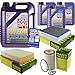 Produktbild Inspektionspaket 8L LM LL High Tech 5W-40 + MANN Filterpaket M-Klasse