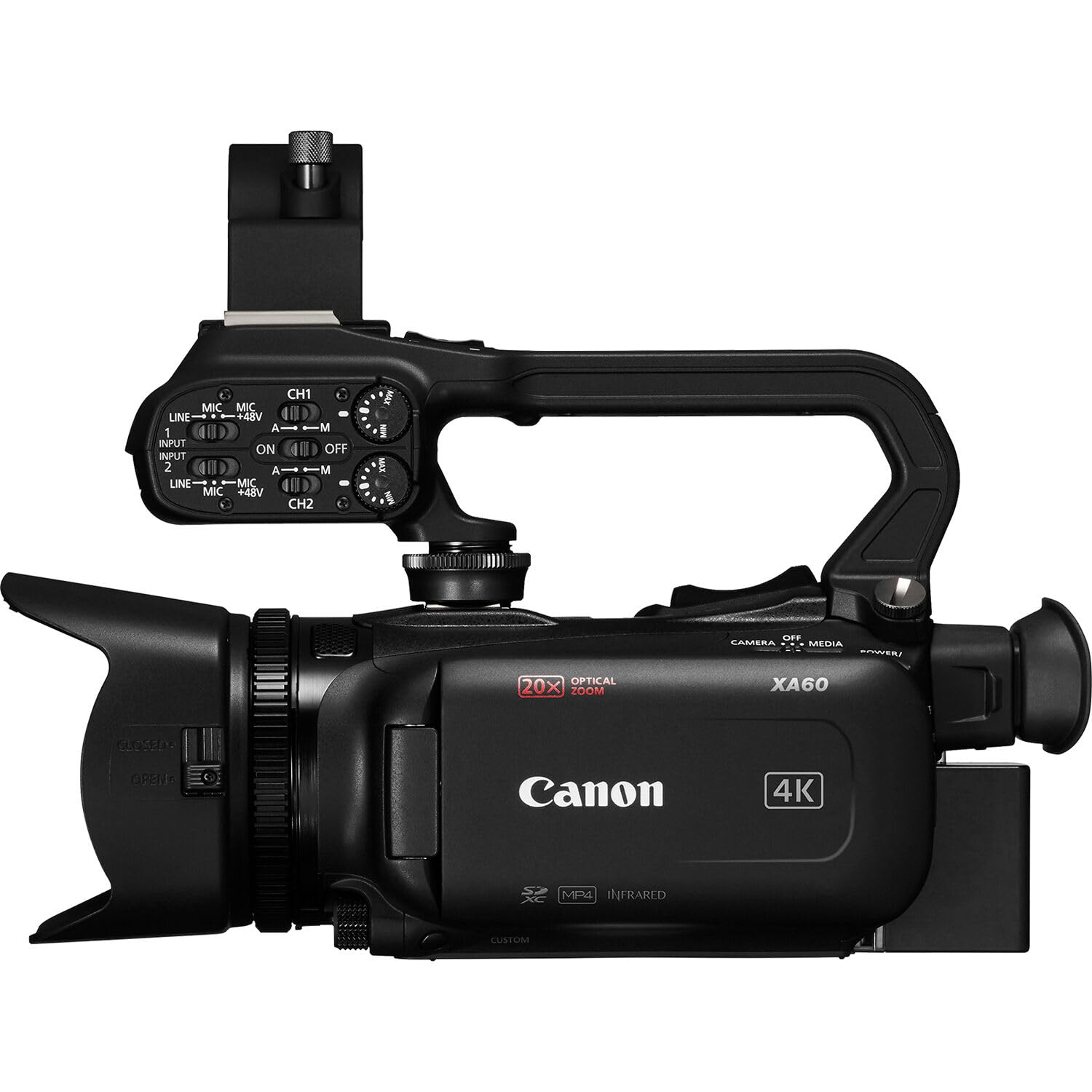 Amazon.com : Canon XA60 Professional 4K UHD Camcorder with 20x
