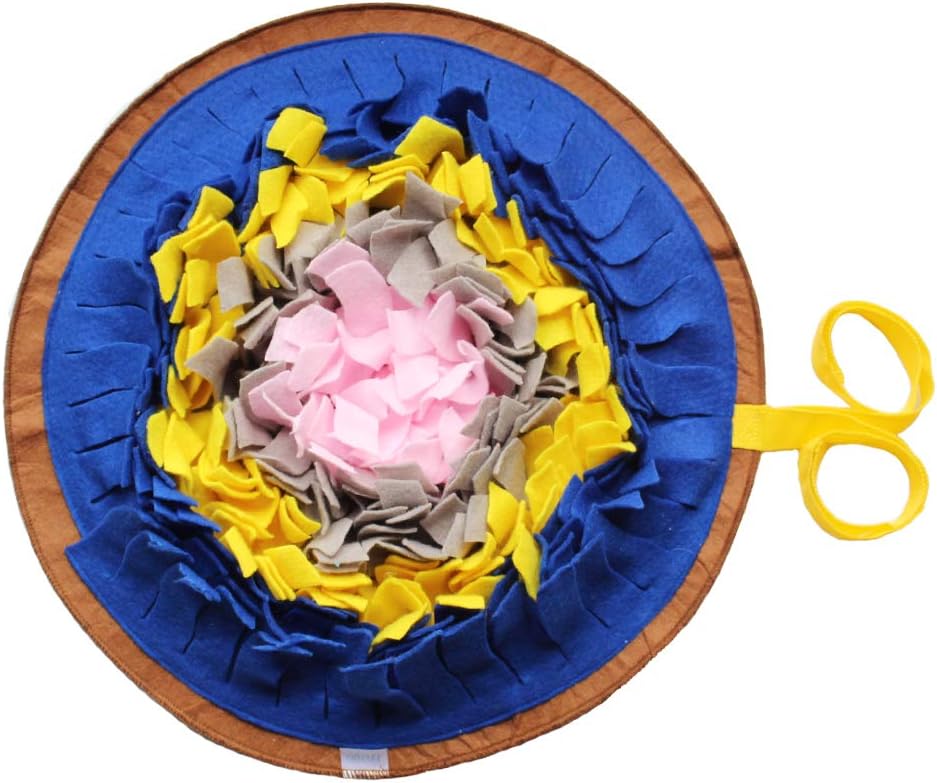 ALIFREE Dog Feeding Mat,Snuffle Pads,Pet Snuffle Mat Dog Training Pad Pet Pet Nosework Non Slip Pet Activity Mat for Foraging…