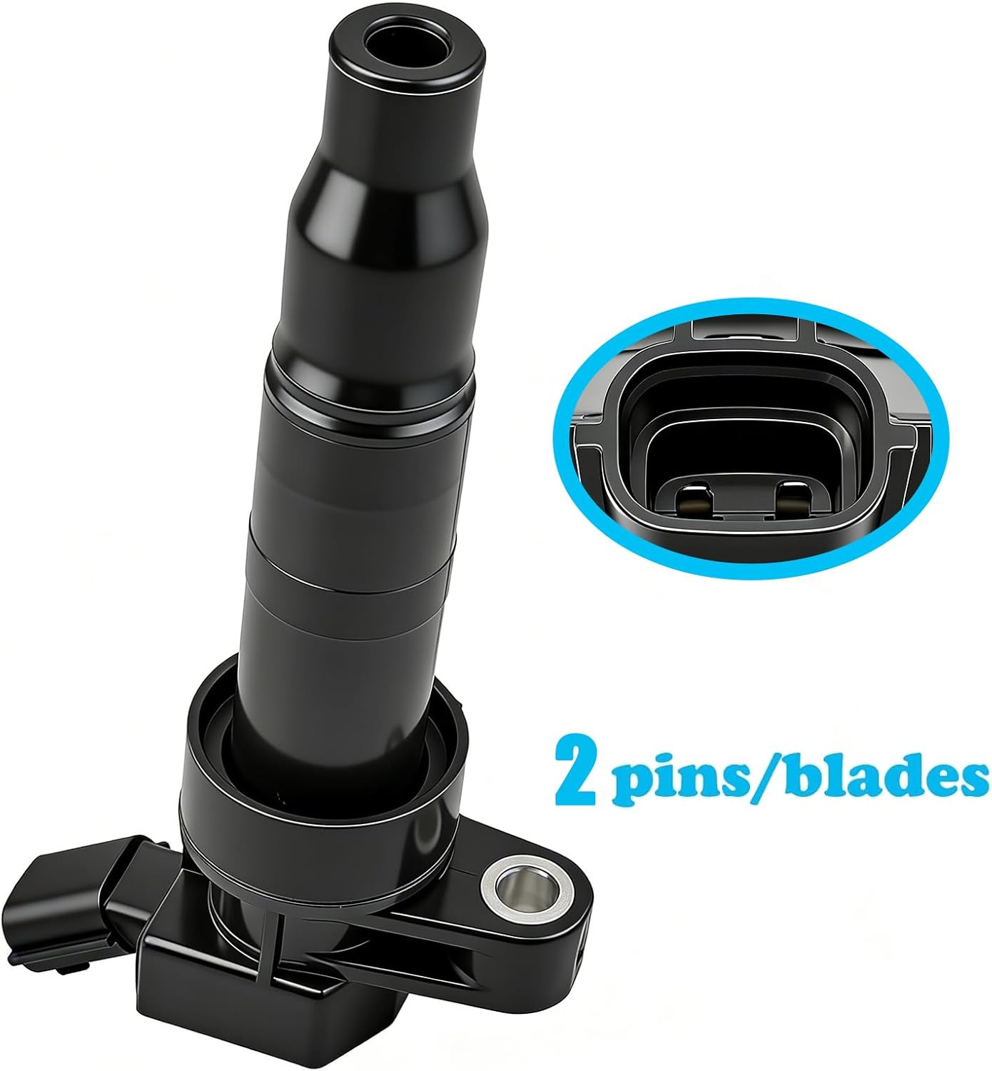 UF611 Ignition Coil Pack 273003F100 and Iridium Spark Plugs Set of 4 Fit For Kia Optima,Forte,Sportage,Forte Koup,Sorento 2009-2016&Hyundai Sonata,Genesis Coupe,Tucson 2008-2016 2.0L 2.4L L4