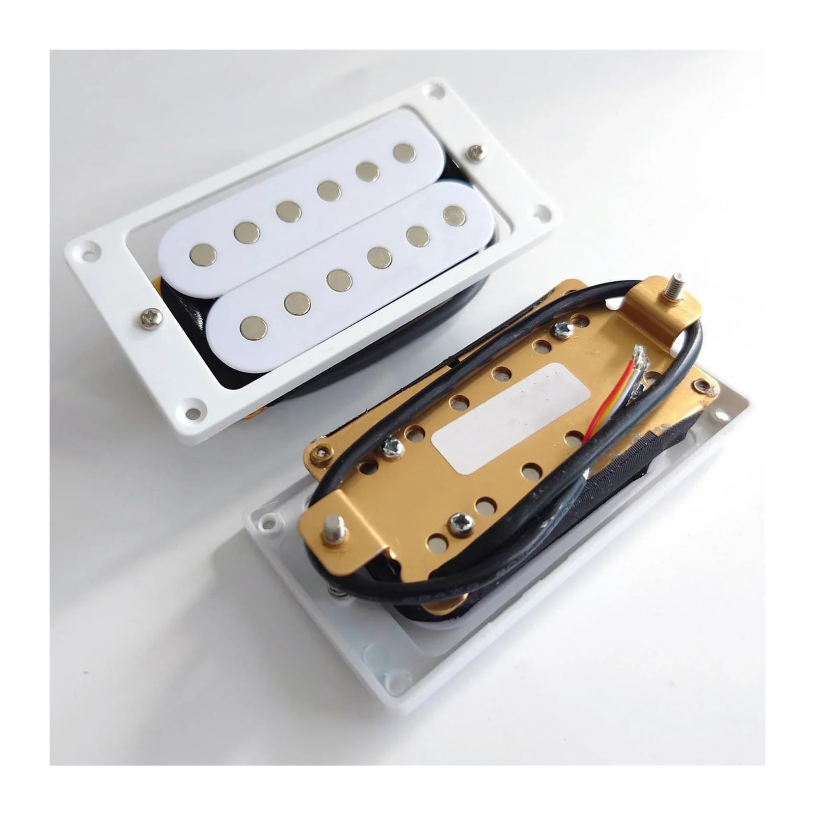 Zestaw Przetworników Humbucker Przy Gryfie I Mostku Do Części Do Gitar Elektrycznych Przetwornik Części Gitary Elektrycznej(Pickups)