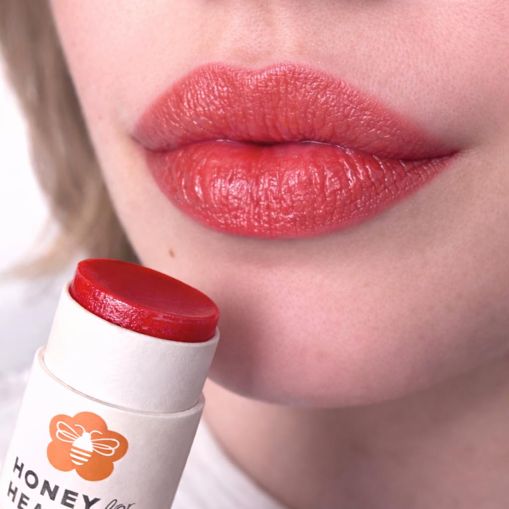 Manuka Honey Swifty RED Lip Balm 15+ UMF – Ultra-Hydrating Formula with Beeswax, Castor Oil & Organic Coconut Oil | 12+ Hour Moisture | Eco-Friendly Recyclable Tube | 0.25 oz / 7 g image 4