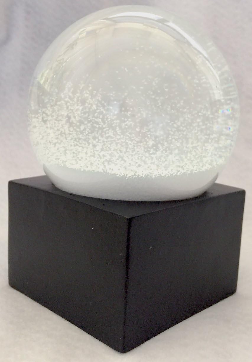Modern Snow Globe Winter Wonderland Snowstorm 100mm Just Snow Day Snowball with Only Snow