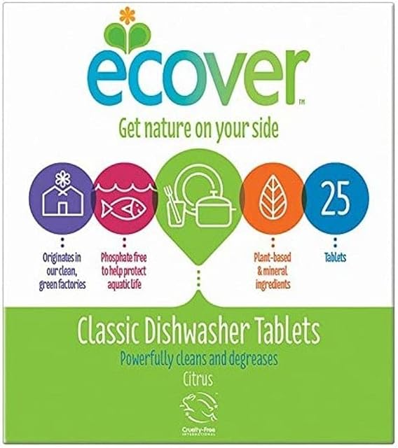 Ecover Dishwasher Tablets Pack of 25
