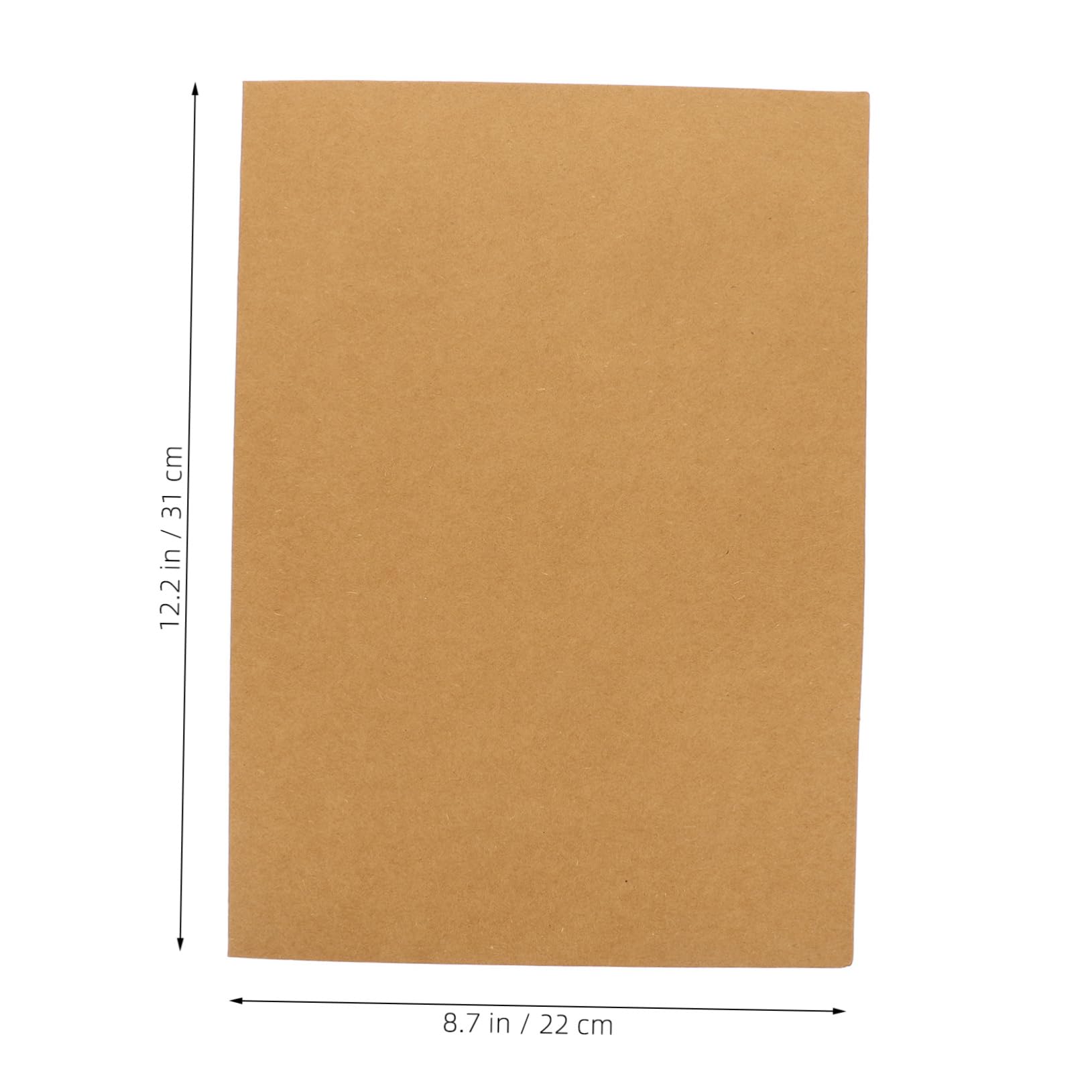 Carpeta de Archivos de Papel Kraft A4 20 Unidades para Oficina