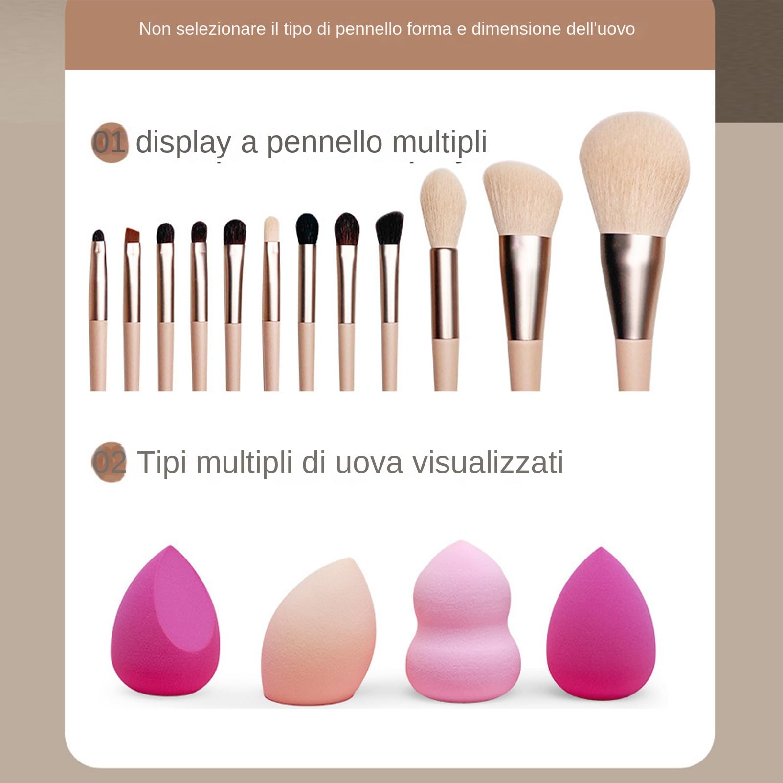 Pulitore per Spazzole da Trucco Strumento Lavatrice Delicata ad Alta