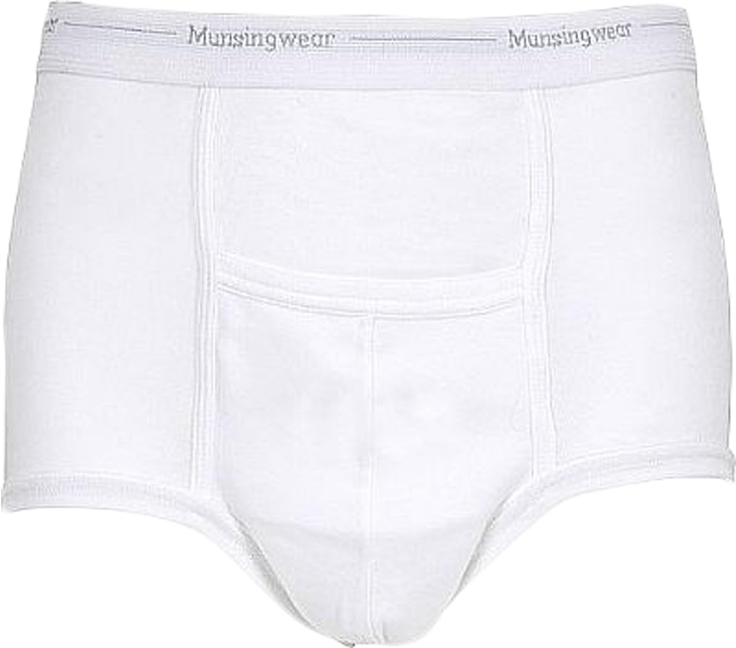Munsingwear Men's 3-Pack Full-Rise Pouch Brief Underwear