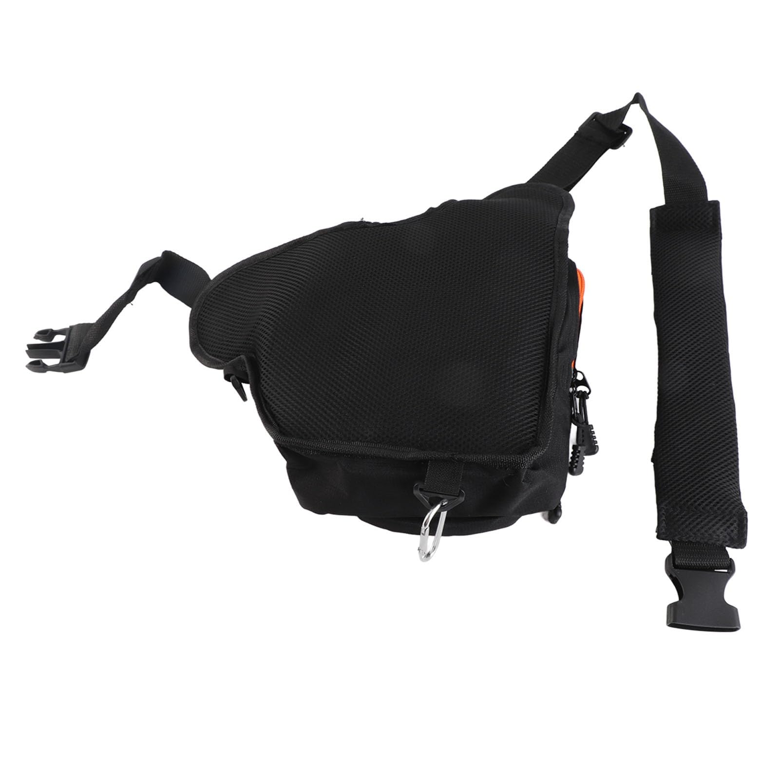 Acouto 32*39*12CM Torba Wędkarska ILure Wielofunkcyjny Wodoodporny Płócienny Kołowrotek Torba na Przynęty Pudełko itp. Kieszenie na Szczypce do Twojego Wielofunkcyjnego Liczne i Sprzęty do (BLACK)